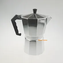 1 шт. НУА Алюминий высокое качество Кофеварка Мока, кофе эспрессо Мока машина vacumm кофейник плите кофеварка