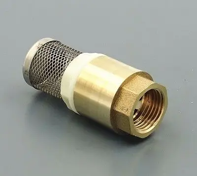 

Brass Check Valve with Strainer Filter 1/2" BSP Female Thread