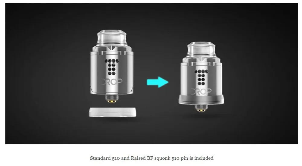Digiflavor Drop Solo 22mm RDA -7