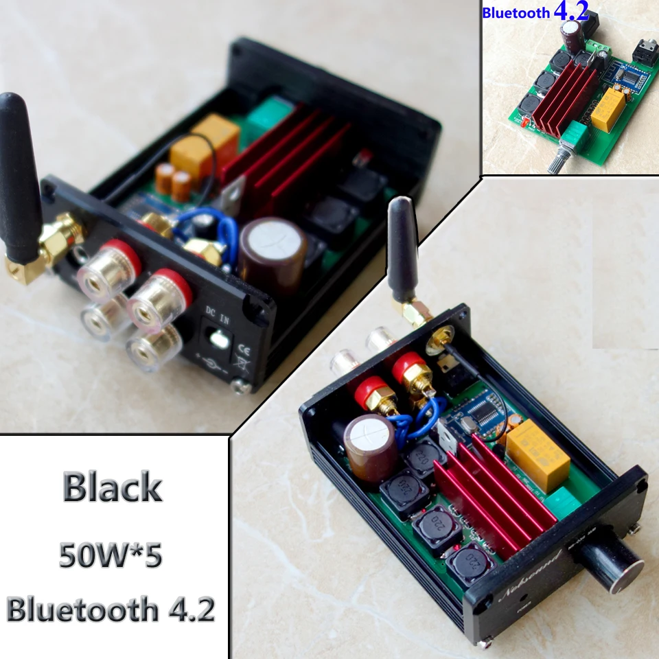 Цифровой Hi Fi усилитель ByJoTeCH 505 стерео Bluetooth 2 0 TPA3116 100% реальное изображение