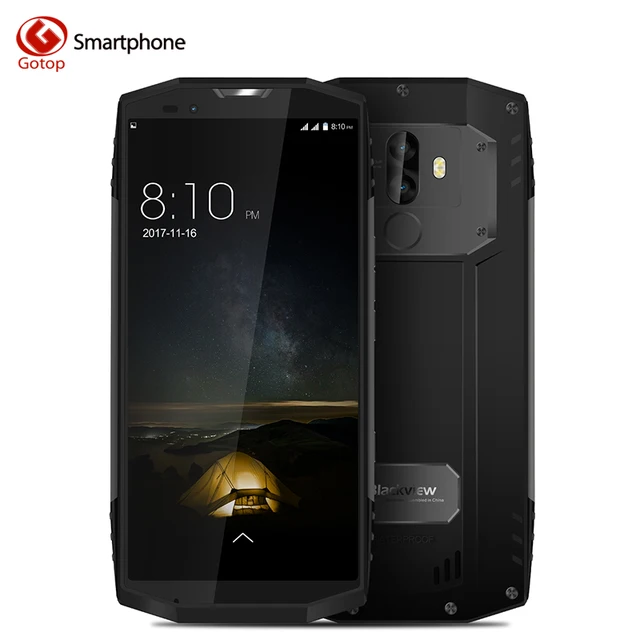 Best Price  Blackview BV9000 Waterproof 5.7" 18:9 Smartphone Android 7.1 MTK6757CD Octa Core Cell Phone 4GB RAM 64GB ROM 4G Mobile Phone