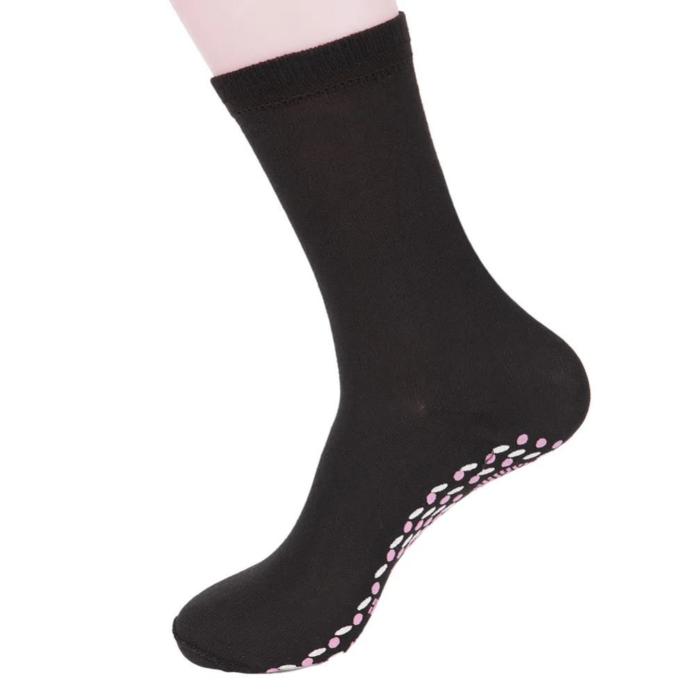 Для женщин и мужчин турмалиновые Самонагревающиеся Носки 4 цвета помогают теплым холодным ногам комфорт горячий