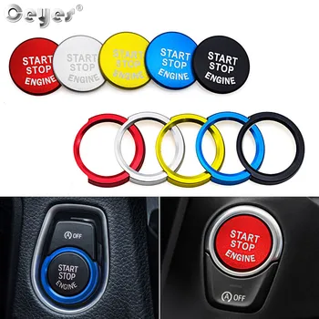 

Ceyes Car Styling Engine Ignition Start Stop Ring Case For Bmw F20 F21 F30 F31 F10 Button Decoration Switch Accessories Covers