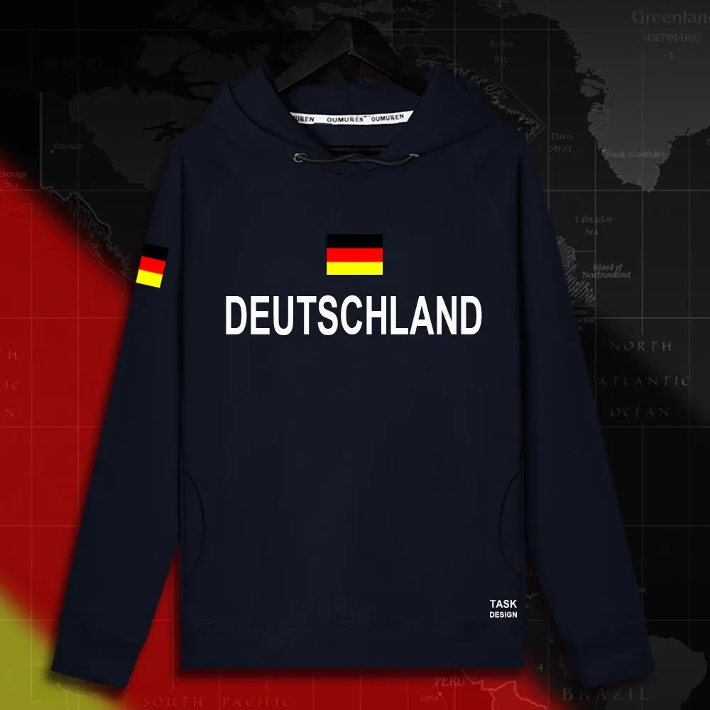 Немецкая немецкая Толстовка Deutschland пуловер Мужская толстовка тонкая уличная