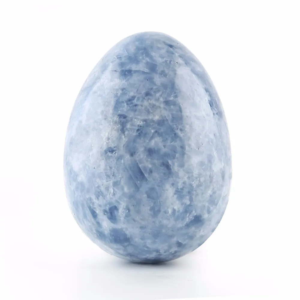 

Синий кристалл кальцита яйцо-2lb до 3lb