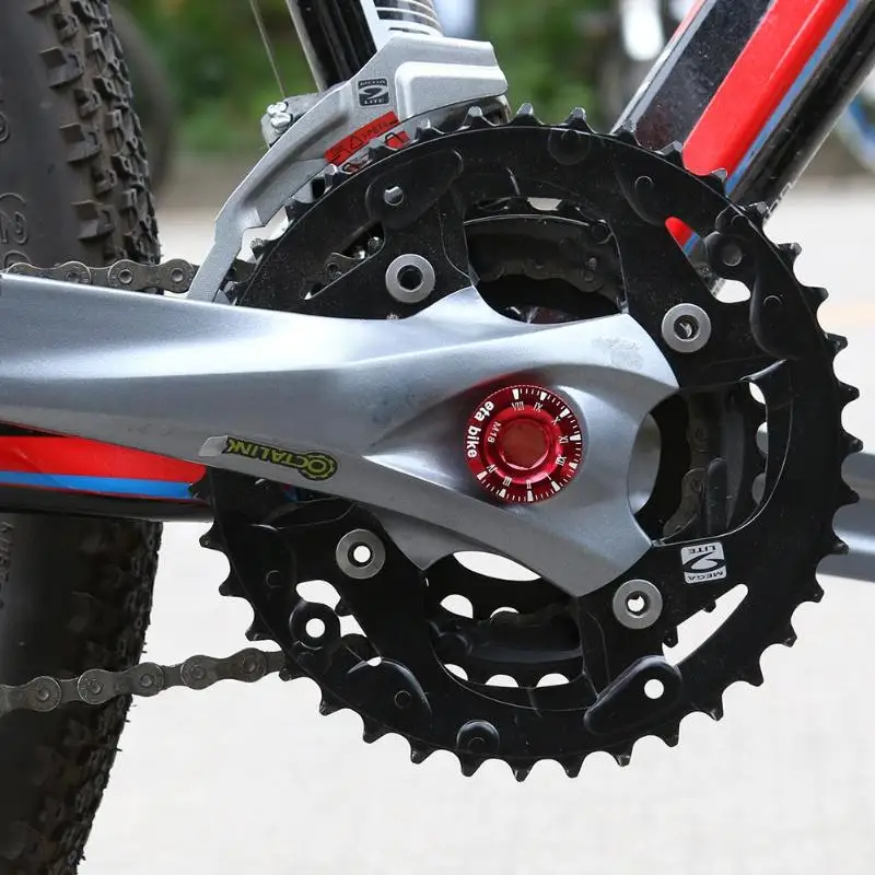 Крышка шатуна винтовая крышка алюминиевый шатун для велосипеда крышка для BMX горный велосипед