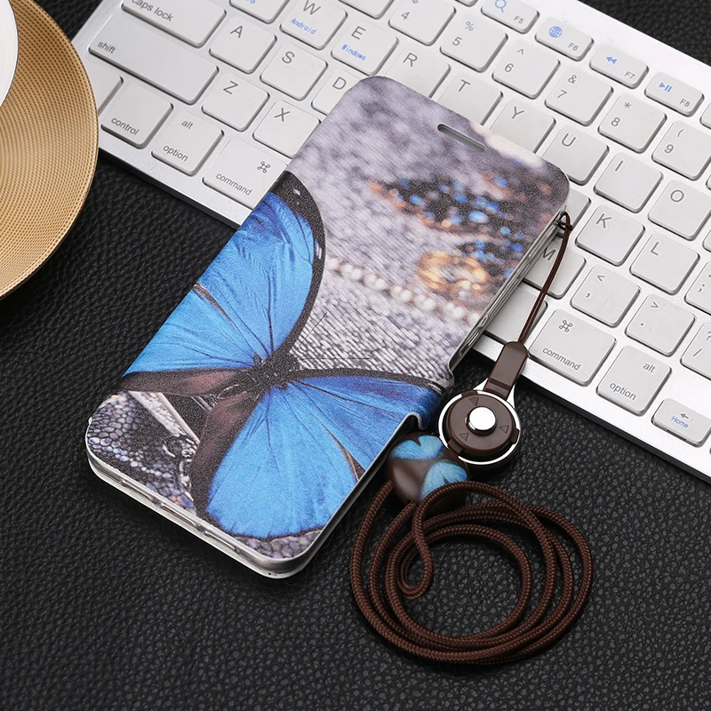 Ipngve PU кожаный узор печать Kickstand флип чехол для Xiaomi Mi Note 3 телефона 3|Чехлы-книжки| |