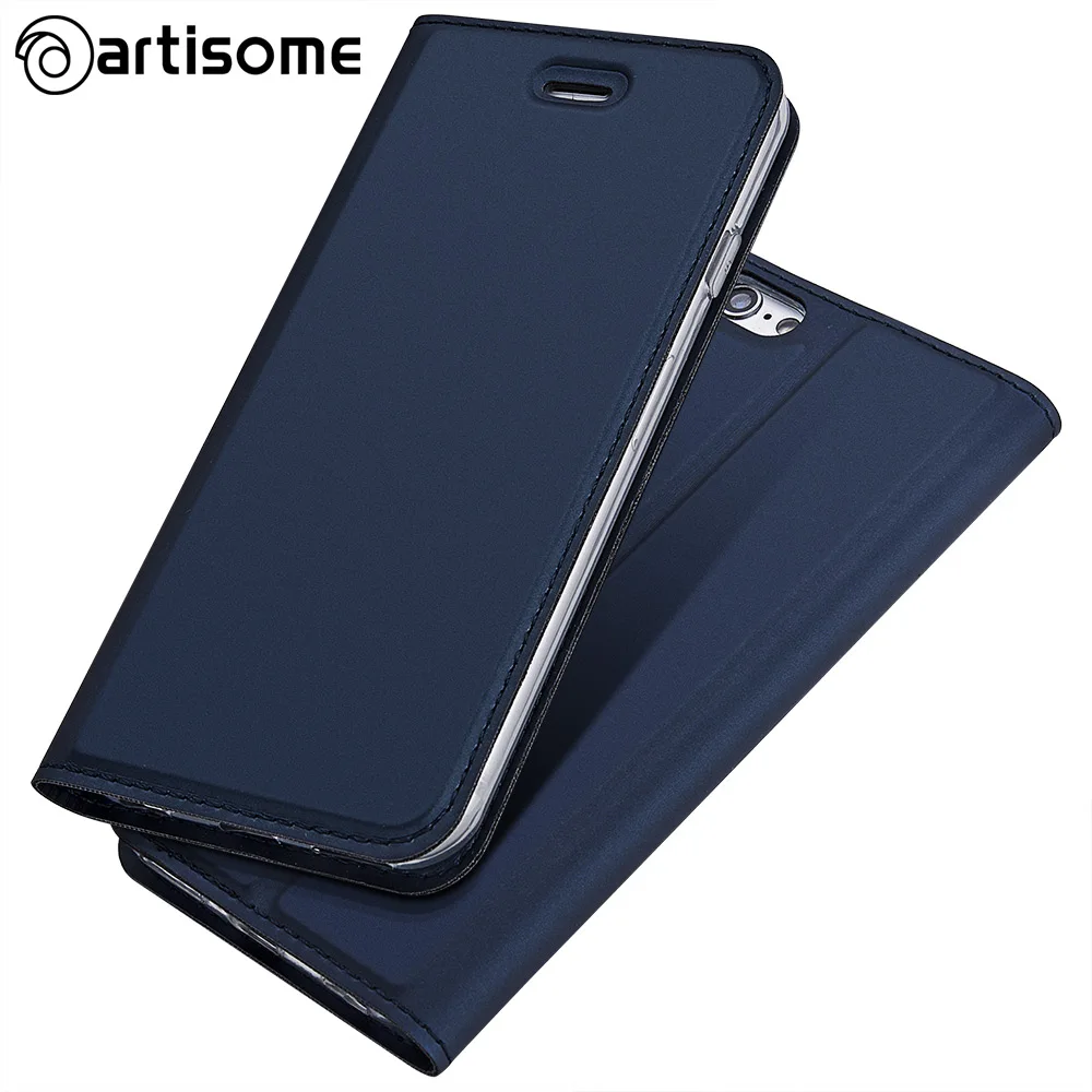 

ARTISOME Leather Filp Case For iPhone 6 6S Plus Cover Card Slot Stand Phone Bag Case PU Leather For iPhone 6 6S Plus Cover Coque