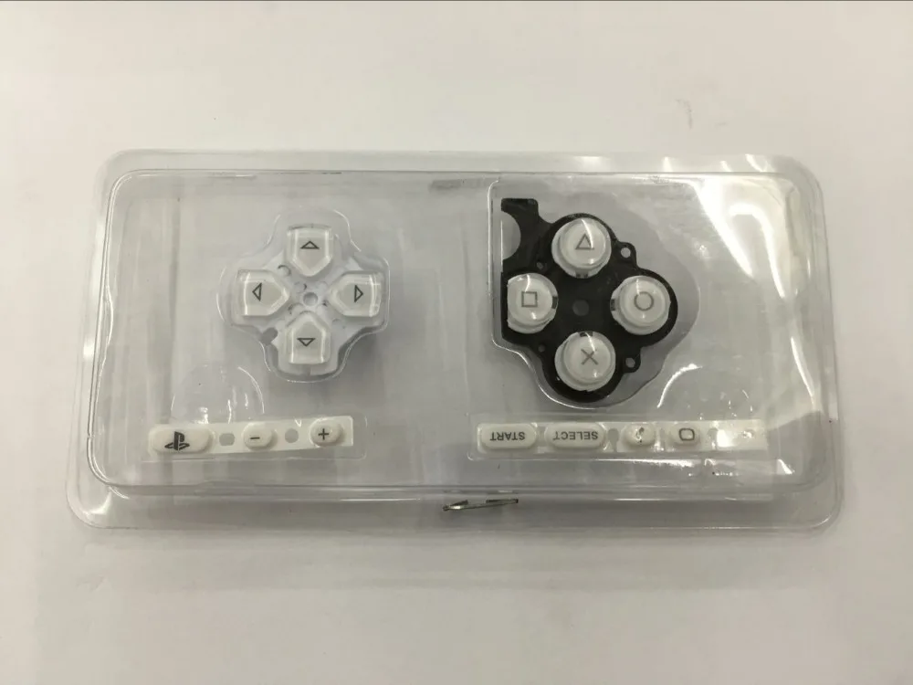 

5 Colors Avaiable High Quality Buttons Key PAD Set Replacement For PSP3000 PSP 3000 Keystoke Repair Parts 5set/lot