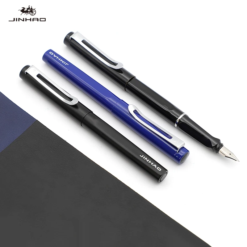 Jinhao 599 перо для перьевых ручек Канцелярские чернильные ручки fuente dolma kalem stylo каллиграфия ручка Роскошные милые офисные принадлежности набор