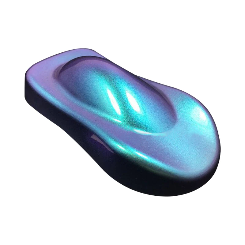 

10g Chameleon Pigment Pearl Paint Powder,YB85 Change Color of Cars or Crafts DIY, Beautiful Colorful Effect, Chameleon Powder