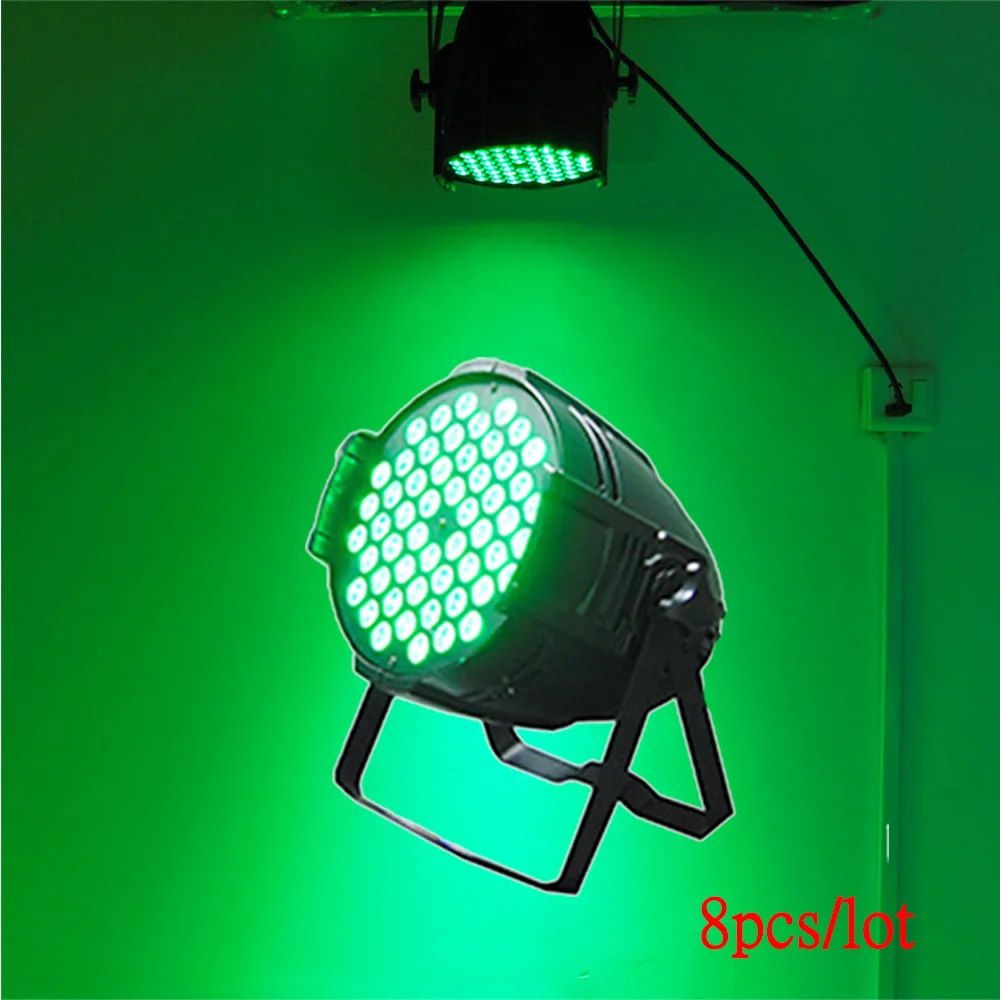 

54x3W LED Bulb Par Light Sound Control Stage Effect Light Spotlight Lamp Professional Lighting For Disco DJ Paty KTV (8pcs/lot)