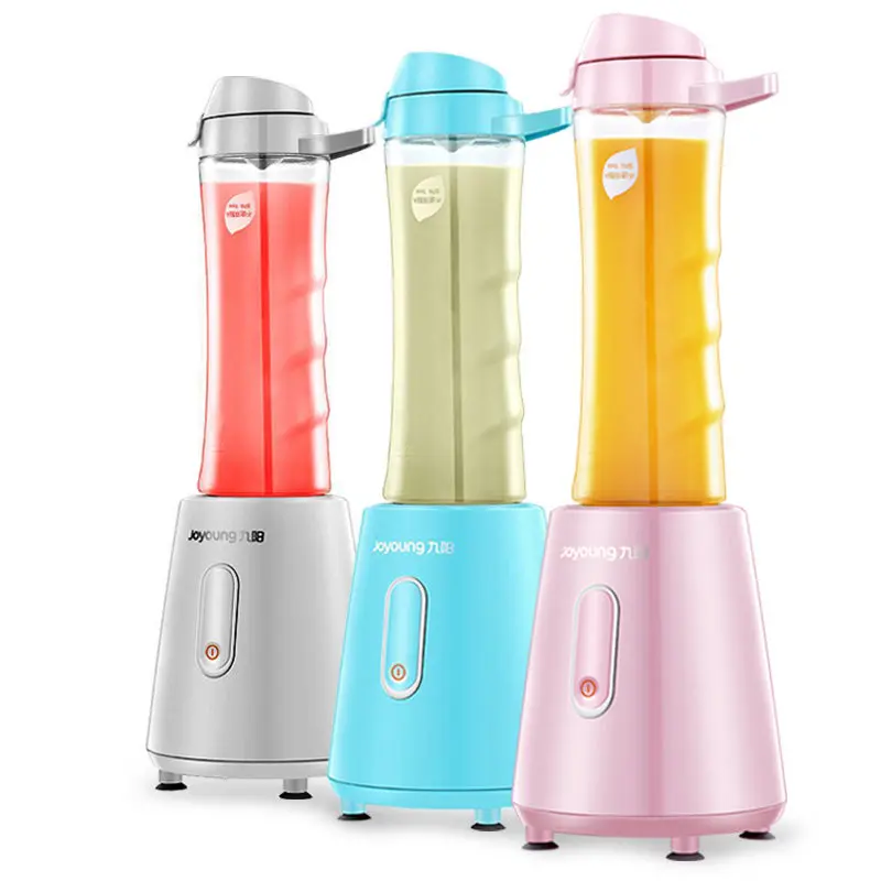 

Joyoung Family Automatic Multifunctional Portable Mini Fruit Juicer with 2 Bottles Baby Food Mini Blenders Mixers Kitchen Aid