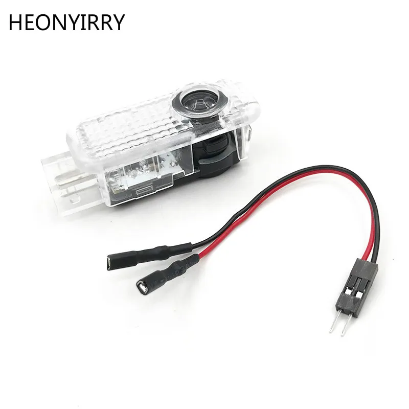 

2x For AUDI Car Door LED CIRCLE Ghost Shadow Light Audi Logo Projector Courtesy Lights Auto Backlight Car Styling Welcome Light