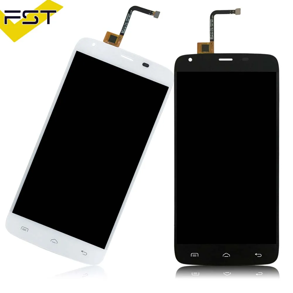 Дешево 100% Протестировано Для DOOGEE T6 lcd s дисплей + кодирующий преобразователь сенсорного экрана в сборе Замена Для DOOGEE T6 pro 1280X720 lcd экран