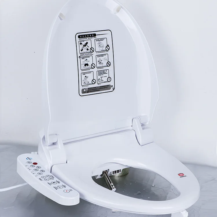 Intelligent Heated Toilet Seat Cover Smart Bidet Toilet Seats WC Sitz Water Closet Automatic Toilet Lid Female Buttocks Washing 3
