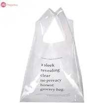 Корейская простая ПВХ сумка Прозрачная с буквенным принтом клатч кошелек женская пляжная Уличная Повседневная сумка для покупок Bolsa женские сумки