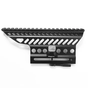 

Magorui AK47 74 Aluminium QD Side Rail Mount Scope Mount Base Side Mount Picatinny Cerakote Hunting