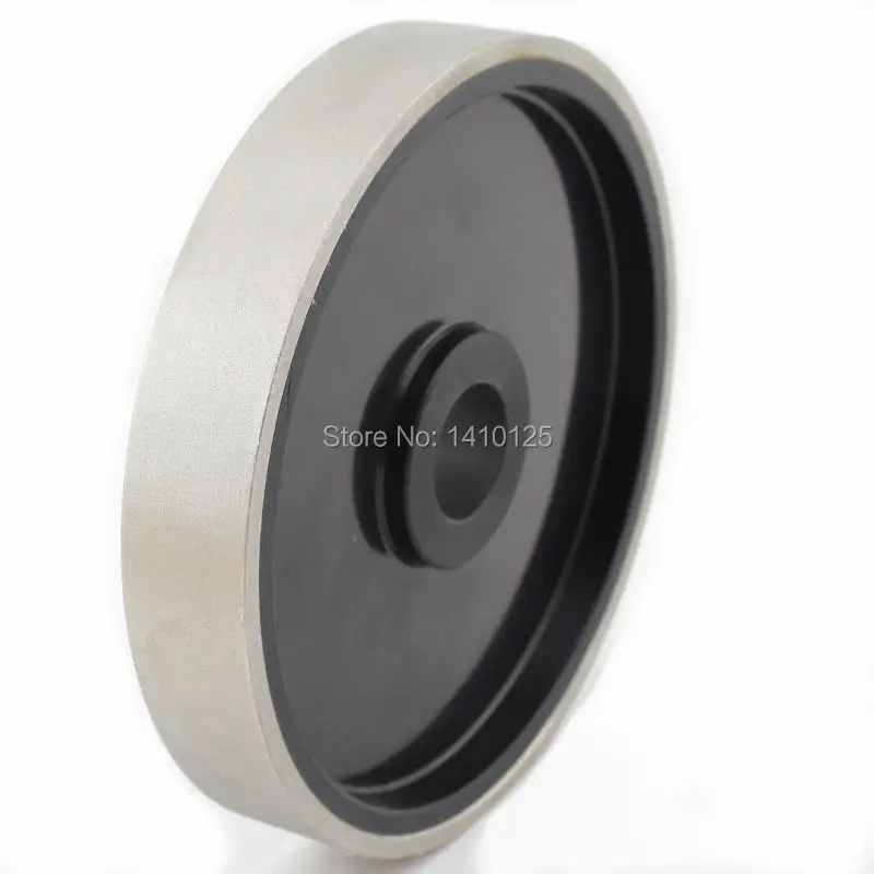 

6" inch Grit 1500 Very Fine Lapidary Diamond Coated Cabbing Grinding Wheel Electroplated With Bushing Arbor 1" 3/4" 5/8" 1/2