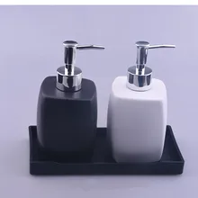 Керамические пустые бутылки упакованы прессованные пустые бутылки домашнего интерьера отель шампунь-гель для душа Ручная стирка жидких приправ