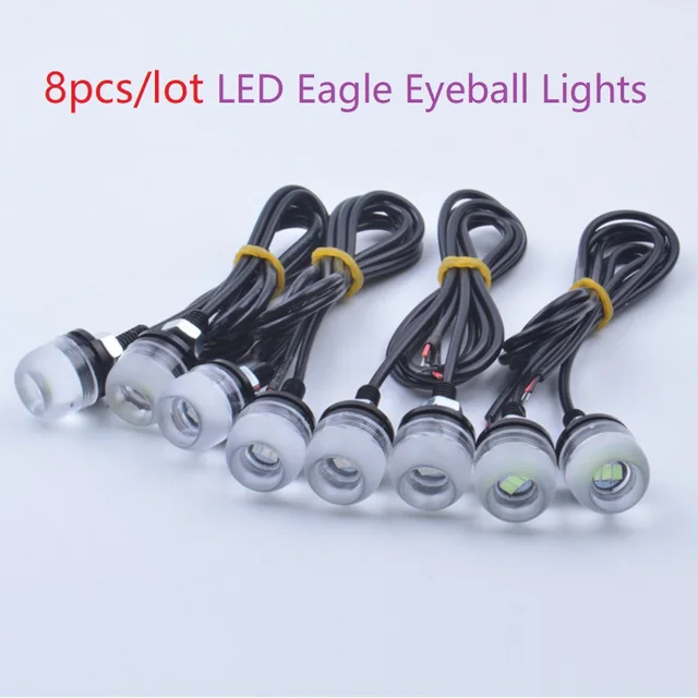 led eyeball lights directional 8pcs 12v 18mm led waterproof eagle eyeball lights frosted lens daytime running license plate lamps auto led eyeball lights directional 8pcs 12v 18mm led waterproof eagle eyeball lights frosted lens daytime running license plate lamps auto