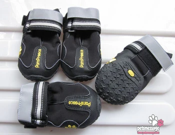 

Retail Pompreece Brand Large Dog Shoes Boots Pet Product for Small Dogs Shoes Waterproof Non-Slip High Quality Big Dog Shoes