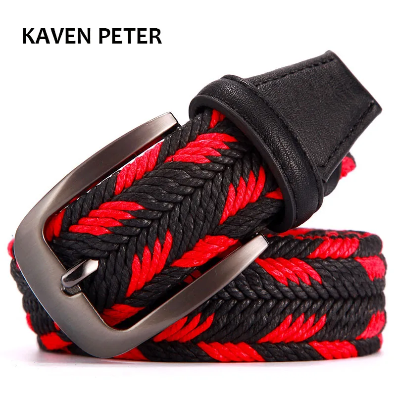 Designer Riem Vrouwen Mode Heren Riemen Gevlochten Geweven Unisex Riemen Geen Elastische Geen Gaten 100-160 Cm Lange Taille 35-62 Inch