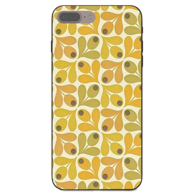 Multi Stem Orla Kiely Folio High Quality Phone Accessories Case For Apple iPhone 4 4S 5 5S SE 6