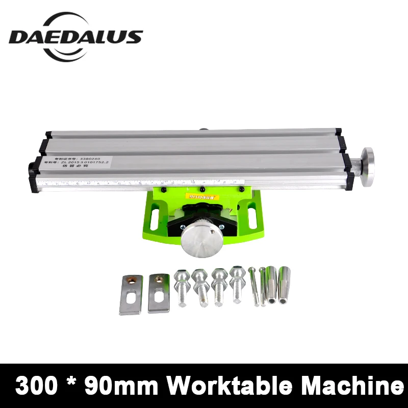 

CNC Fixture Professional Miniature Precision Milling Machine Drill Bench Vise Worktable X Y-axis Adjustment Coordinate Table