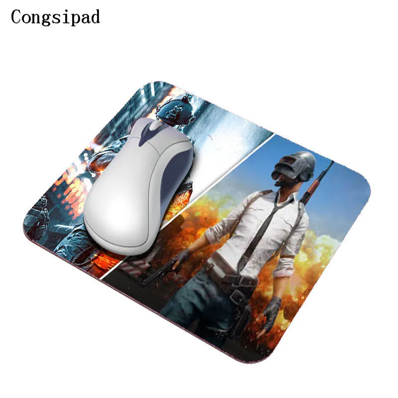 Congsipad 18X22CM/25X29CM Радуга шесть осада игра коврик для мыши силиконовый
