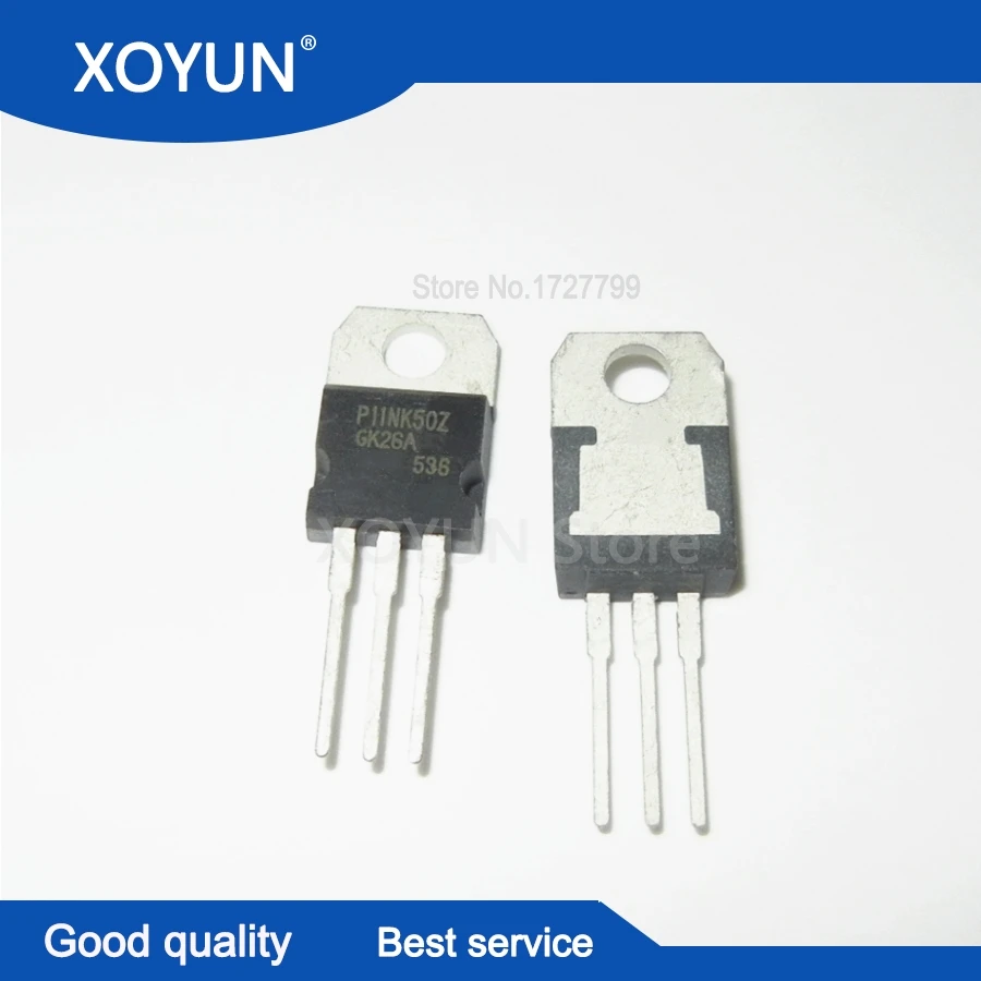 

10PCS P11NK50Z STP11NK50Z TO-220