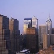Skyscrapers in a city  Philadelphia  Pennsylvania  USA Poster Print (36 x 12)