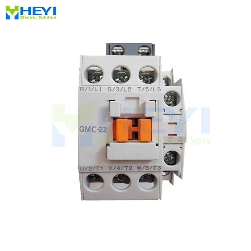 

GMC-22 Types of Contactor Three Pole Protect Power Circuit 24V 36V 48V 110V 220V 380V for AC Motor Insulate