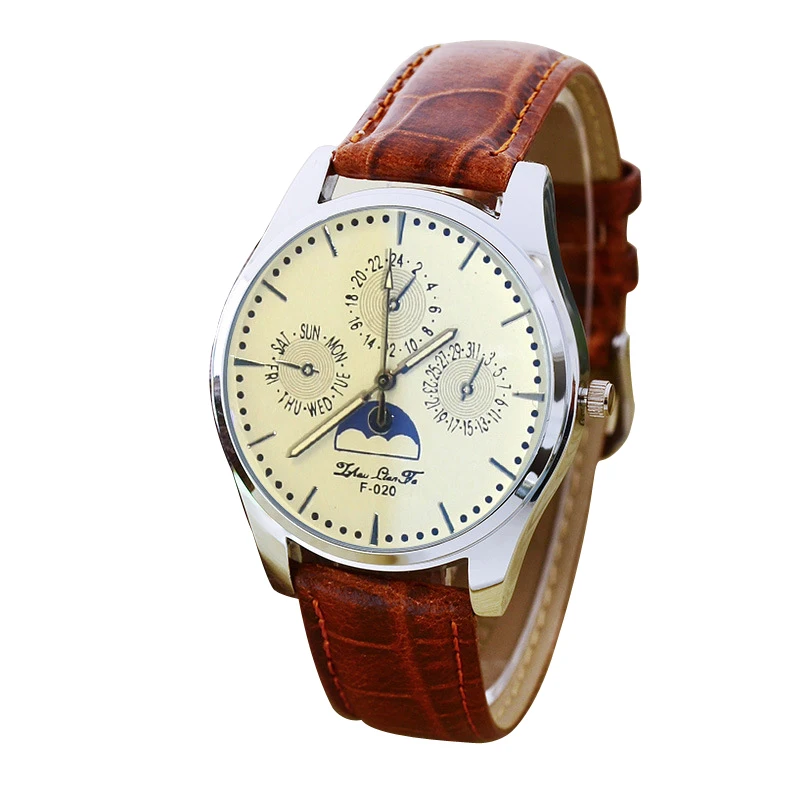 

Men Watches 2017 Luxury Brand Leather Strap Sport Watches Men Business Clock Quartz Casual WristWatch Relogio Masculino