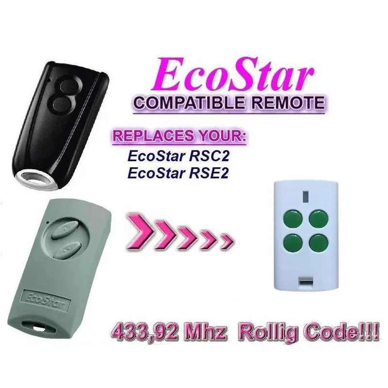 

For Hormann ecostar rse2 rsc2 compatible garage door Remote control