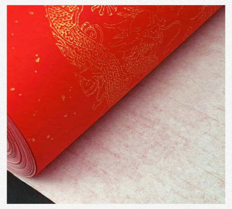 Vermelho puro para Escovas de Caligrafia Chinesa