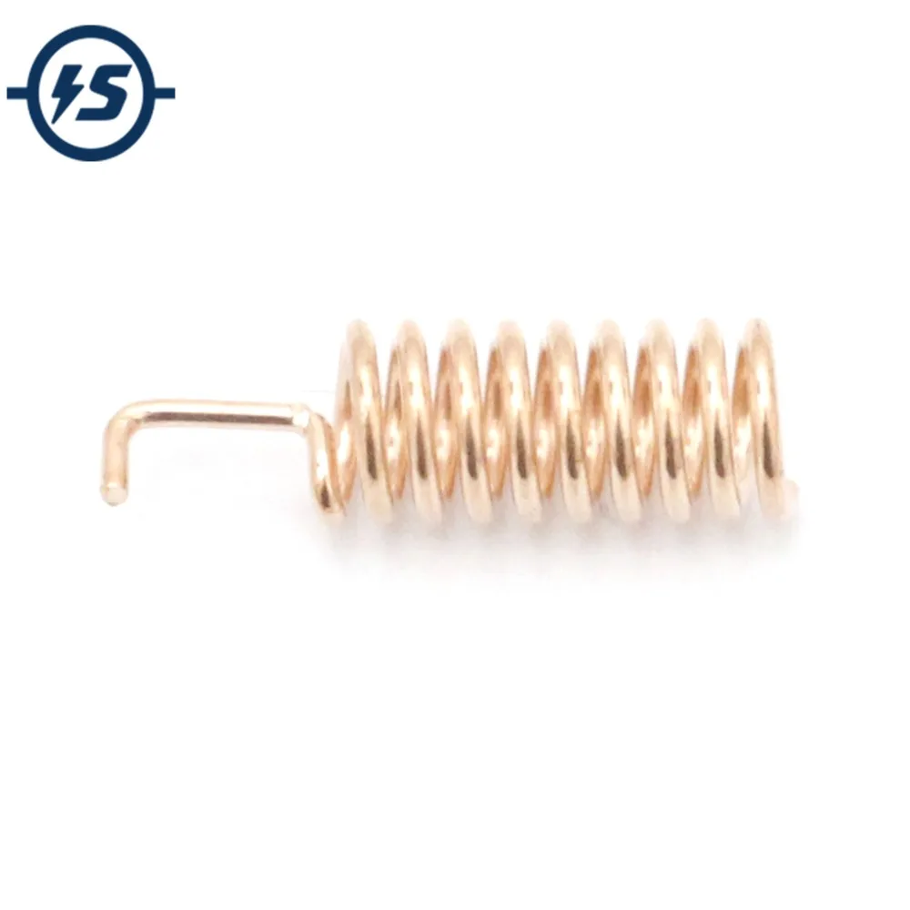 10pcs 868MHz Spring Helical Antenna 2.15dBi Meter Reading 13mm for Remote Contorl for Smart Home