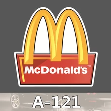 Bevle A-121 Fast-Food Mode Kühle DIY Aufkleber Für Laptop Gepäck Bike Refit Skateboard Auto Graffiti Cartoon Aufkleber