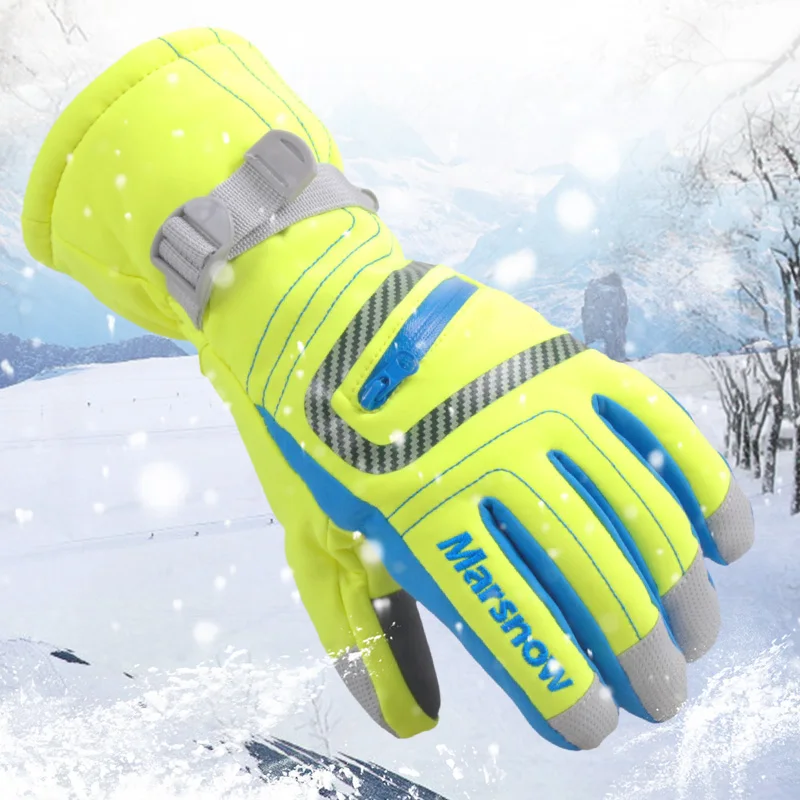 Prix pour -30 Degrés Marsnow Marque Hommes Femmes Ski Neige Gants D'équitation Coupe-Vent Sport En Plein Air Thermique Snowboard Hiver Neige Ski Gants Prix pour -30 Degrés Marsnow Marque Hommes Femmes Ski Neige Gants D'équitation Coupe-Vent Sport En Plein Air Thermique Snowboard Hiver Neige Ski Gants