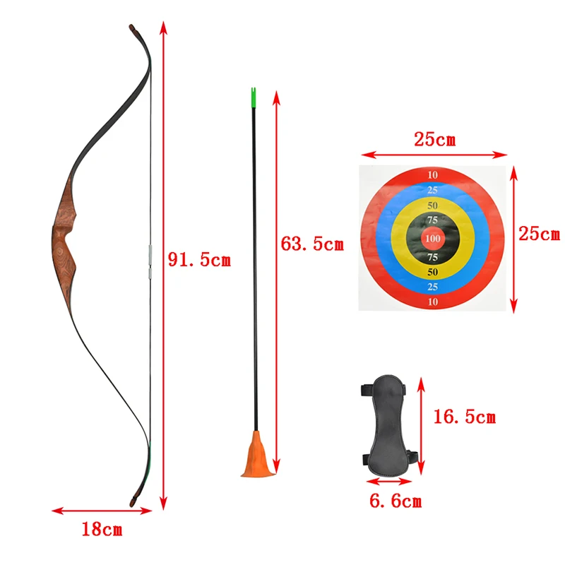 Дети съемки лук набор безопасная присоска стрелку и защитный Шестерни для молодежи на открытом воздухе Спорт практика стрельбы деревянный