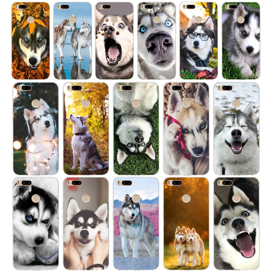 159WE husky Мягкий Силиконовый ТПУ чехол для телефона xiaomi redmi 4A 4X note 4 4x mi A1 A2 lite|Бамперы|