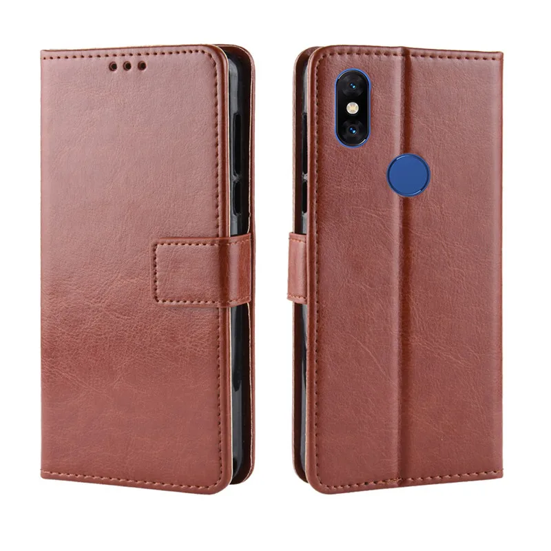 Чехол книжка для Xiaomi Mi Mix 3 Роскошный кошелек из искусственной кожи задняя крышка