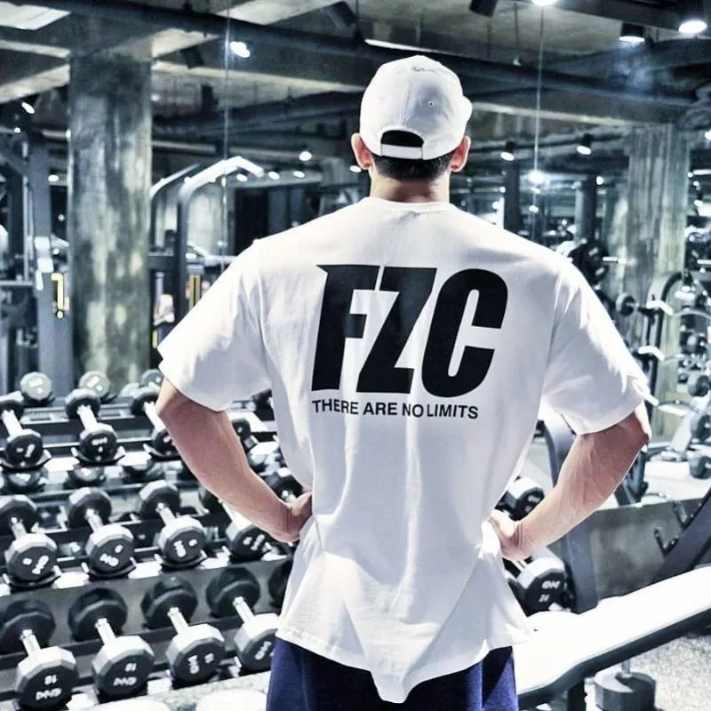 

New men Short sleeved t shirt cotton raglan sleeve gyms Fitness workout large size clothing male Casual fashion Brand tees tops