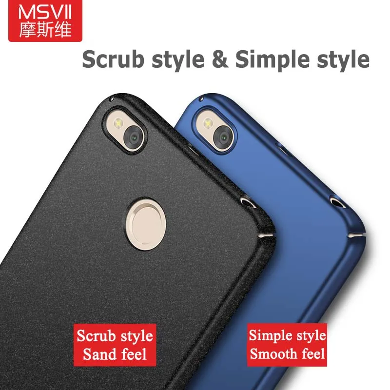 Чехлы MSVII для Xiaomi Redmi 4x чехол Pro Xaomi 4 x накладка из поликарбоната с эффектом