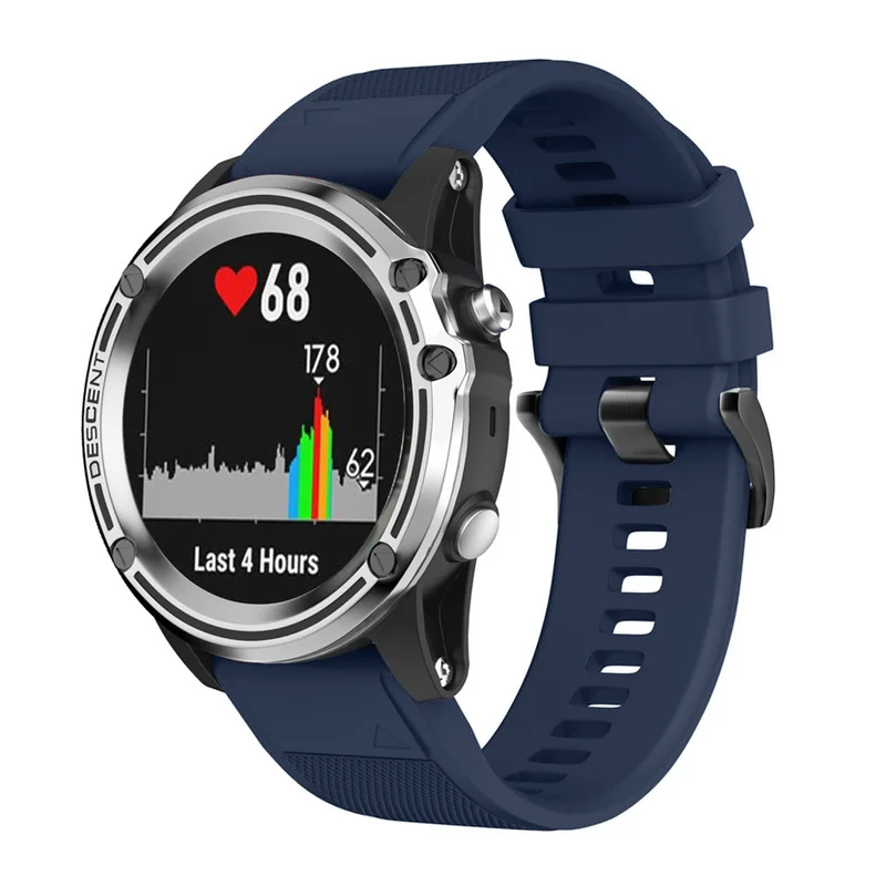 26 22 20 мм ремешок для часов Garmin Fenix 5X5 5S 3 3HR D2 S60 gps часы Quick Release силиконовый Easyfit ремешок на запястье