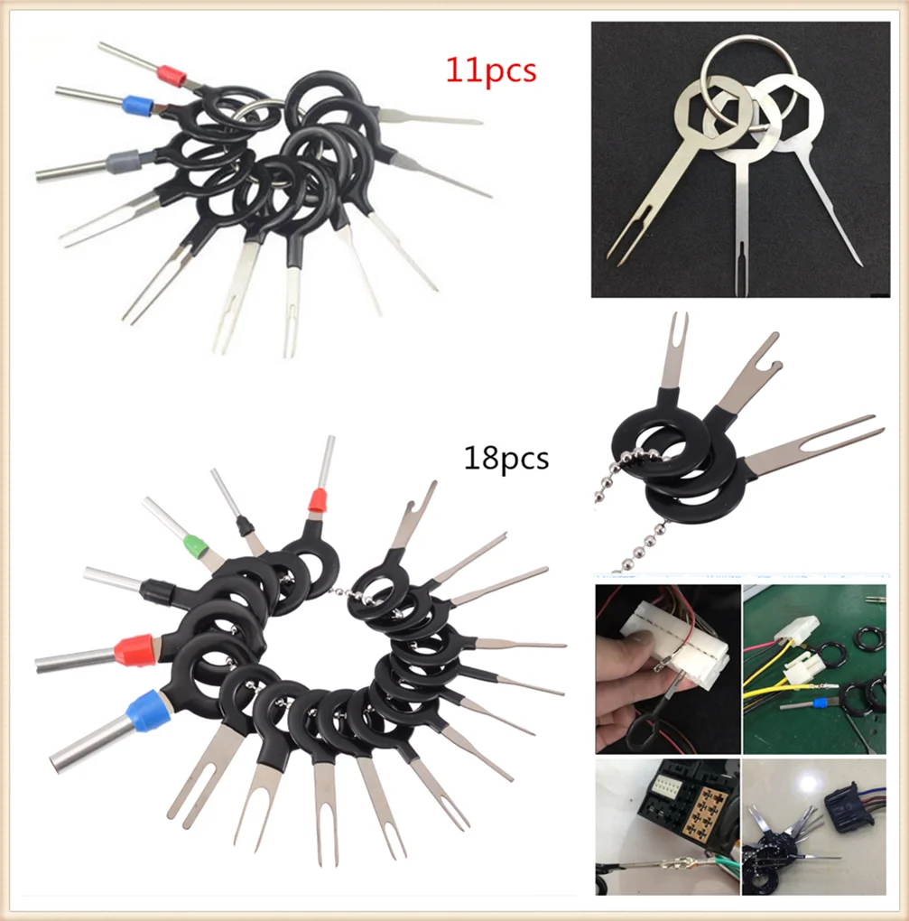 Car repair tool plug terminal pin type 18/11 harness needle tractor for Mercedes Benz GL63 GL-Class G65 G550 G350 E300 | Автомобили и