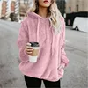 Kawaii S-5XL New Women Hoodies Zipper Girl Winter Loose Fluffy Women's Hooded Jacket Warm Outerwear Coat Cute Sweatshirts ► Photo 2/6