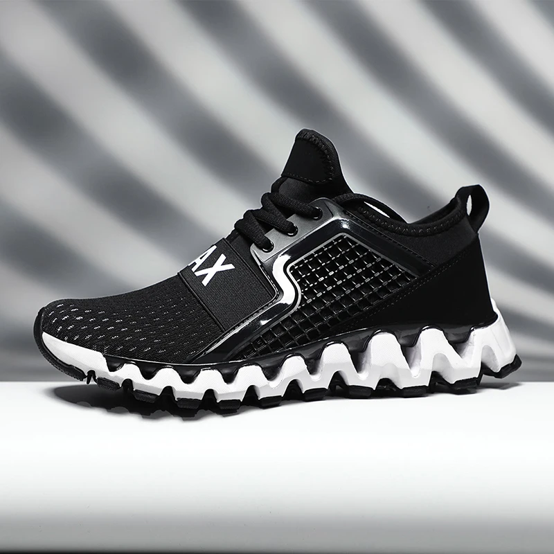 

Hemmyi Flyknit Breathable Shoes Men Lace-up Outdoor Sneakers Spring/Autumn Leisure Tenis Masculino Adulto Support Dropshipping