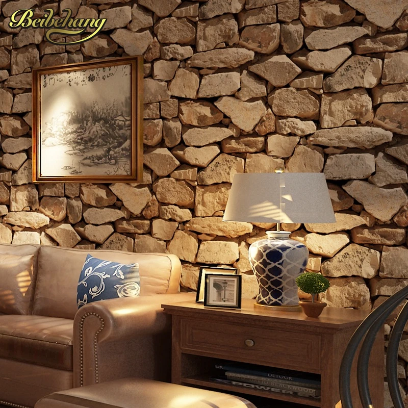 beibehang papel de parede 3D  Antique stone  Wallpaper for 