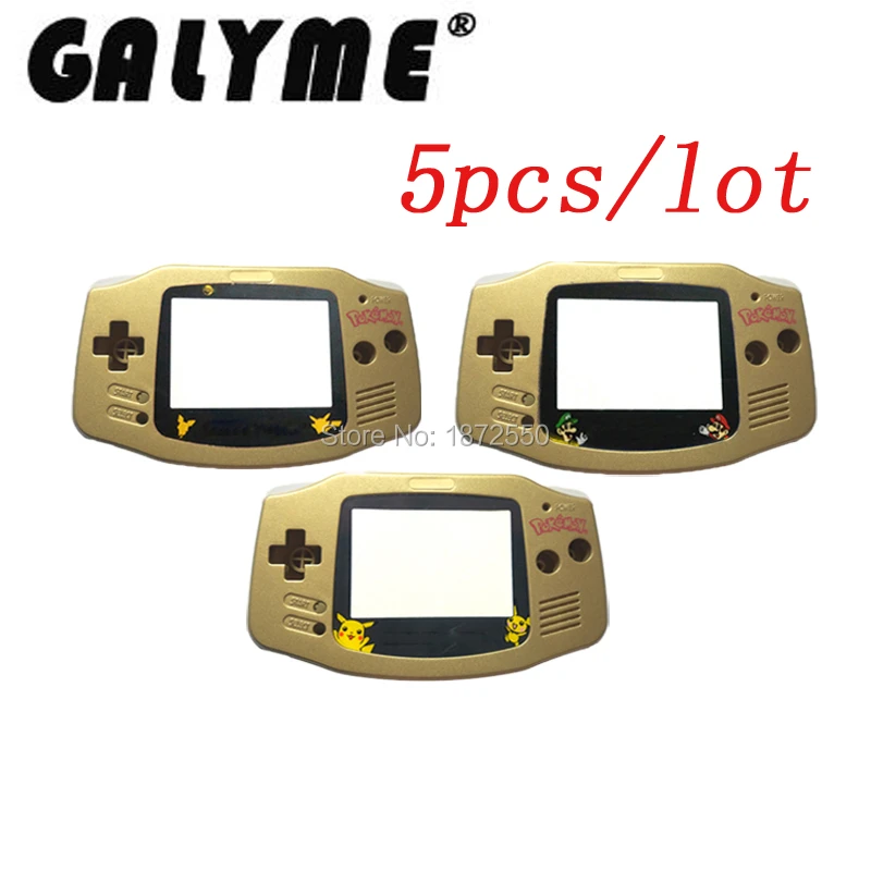 5ピース ロットホット販売マルチ漫画レンズゴールド修理ハウジングフィットgameboyadvanceプラスチックケースカバーゲーム色ゲームボーイアドバンス Cases Aliexpress